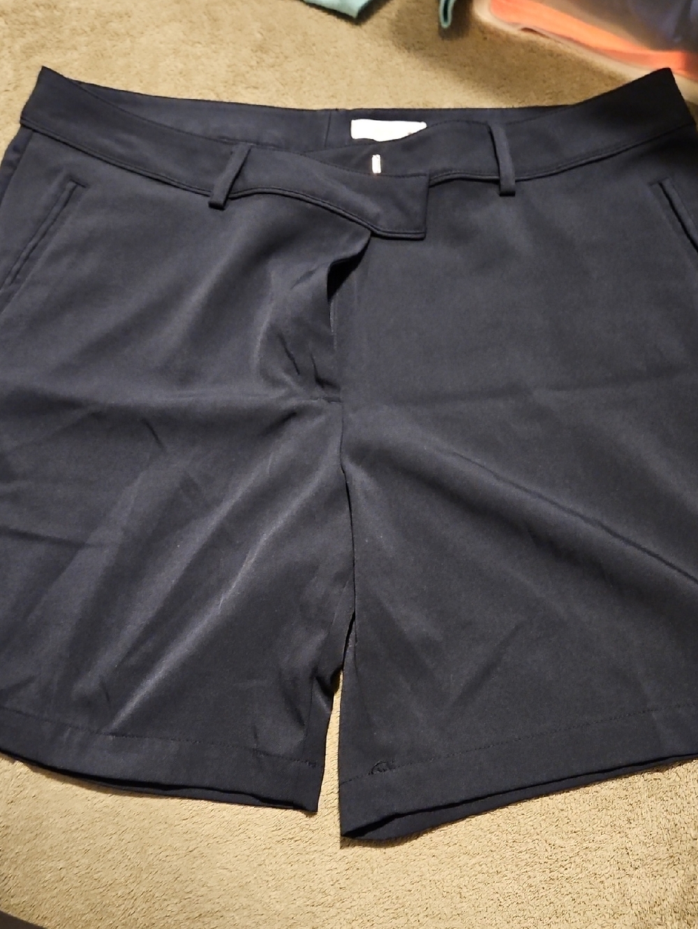 Lady Hagen Navy Women's Golf Shorts. Sz 14